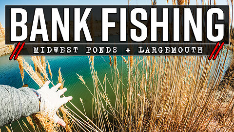 Bank Fishing Midwest Ponds for Largemouth Bass (Spring Options)