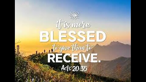Verse Of The Day : Acts 20:35 In All Things I Have Shown You That By Working Hard...