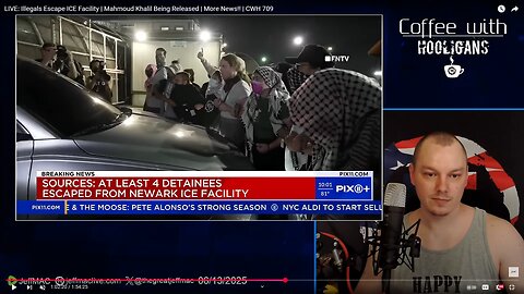 LIVE: Illegals Escape ICE Facility | Mahmoud Khalil Being Released | More News!! | CWH 709