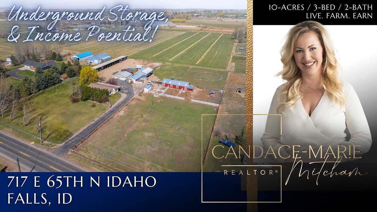 Country Living + Income Potential! 🐴 10-Acres - 717 E 65th N Idaho Falls, ID MLS # 2175850