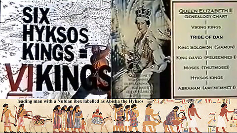 The 6 Hebrew Hyksos Kings of Egypt = " V i " kings = The Semitic Tribe of Dan