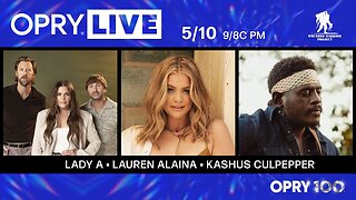 Opry Live - Lady A, Lauren Alaina, and Kashus Culpepper
