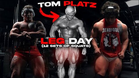 ATTEMPTING TOM PLATZ INSANE LEG DAY