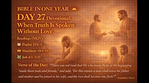 🌅 Day 27 — When Truth Is Spoken Without Love