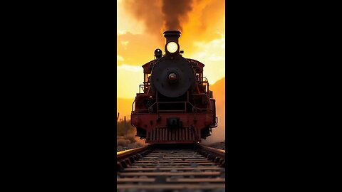 ✨🎶🚂AS THE COAL TRAIN RUMBLES THROUGH THE DESERT, THE HAUNTING MELODIES OF SPANISH GUITAR ECHO