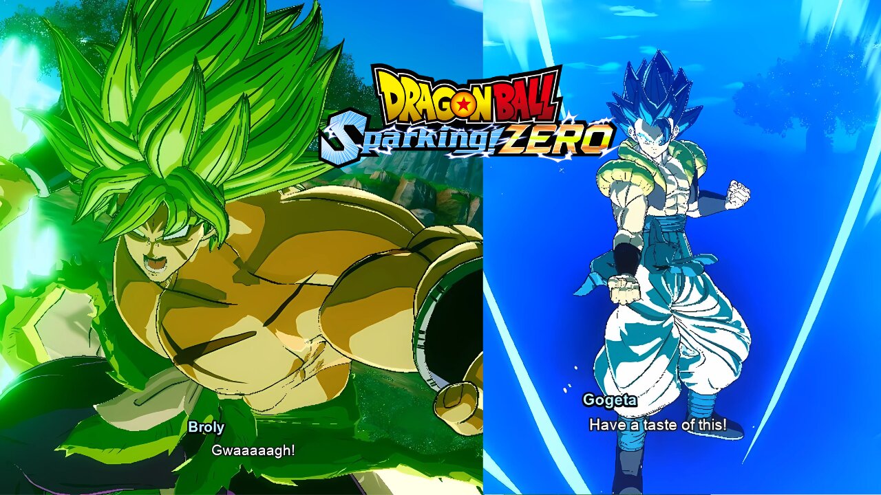 Gogeta VS Broly - Fierce Fight !!