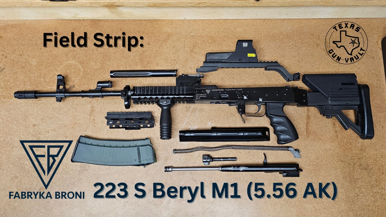 Field Strip: FB Radom 223 S Beryl M1
