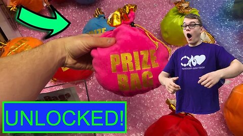 MYSTERY BAG CLAW MACHINE UNLOCKED!