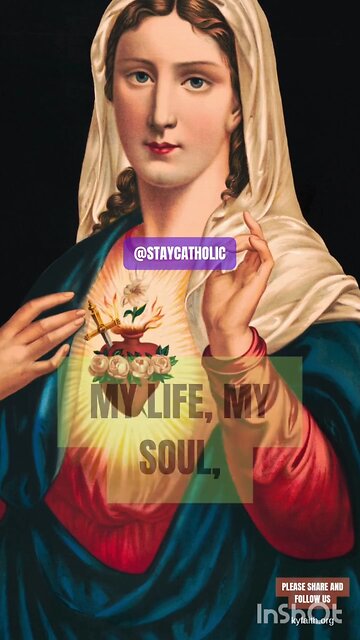 PRAYER TO THE IMMACULATE QUEEN OF HEAVEN & EARTH #truth #jesus #christ #king #mary #joseph #ihs #ch