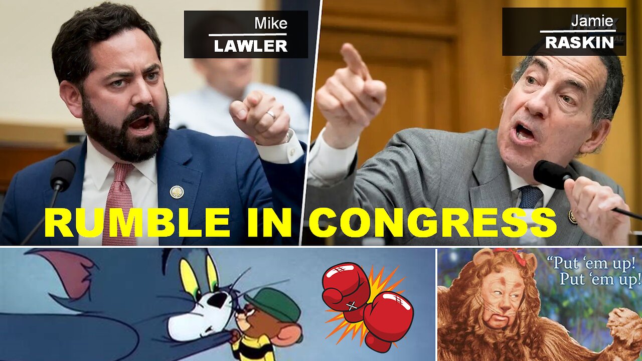 Mike Lawler and Jamie Raskin Have SHOUTING MATCH at Immigration Hearing 🔥