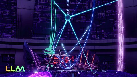 Ambient Glow - Original Music Animation | Lasers, Lights, and Music