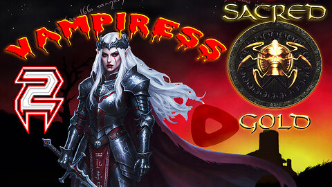 🌟 Sacred - Gold Edition (2005)🌟 Classic ARPG 🦇 Vampiress 🦇 #2