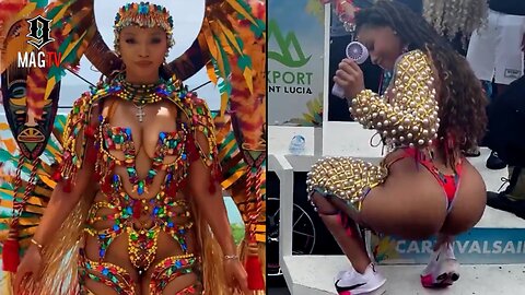 Chloe Bailey Shows Out At Carnival 2025! 💃🏾