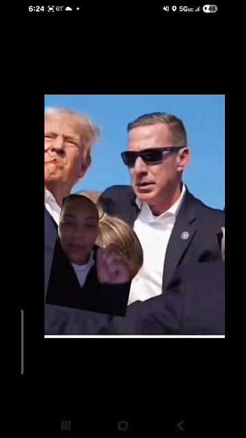 Trump’s Secret Security Guy Same One Behind Charlie Kirk?