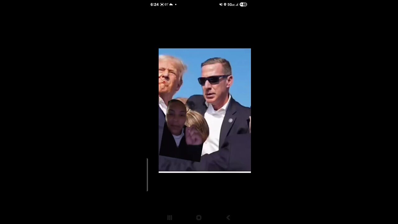 Trump’s Secret Security Guy Same One Behind Charlie Kirk?