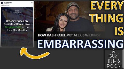 Trump is now Biden and everything is embarrassing | A guy in his room