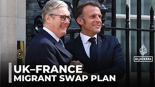 What’s in the one-in-one-out migrant deal between the UK and France?