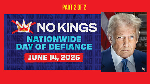 No Kings Day Of Defiance - Walking With Protesters - What Did They Say? Pt 1 of 2