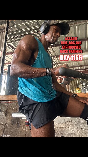 Starting the week off with some Back Training (Day 1156)
