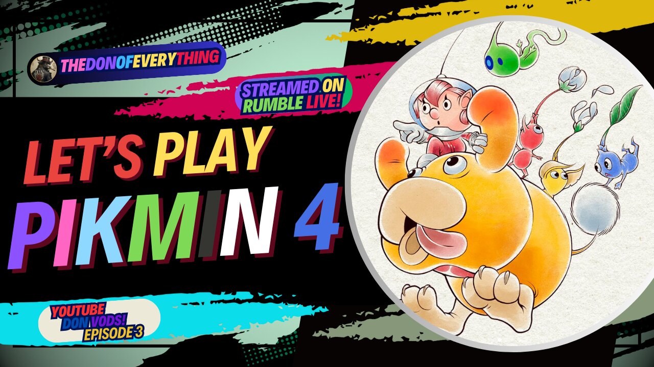 Let's Play Pikmin 4 - Part 3 | LIVE ON RUMBLE (WalkThrough)!