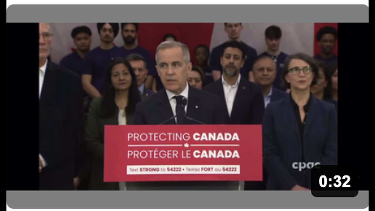 New Canadian PM Mark Carney announces his plan to crack down on certain large American online platforms.
