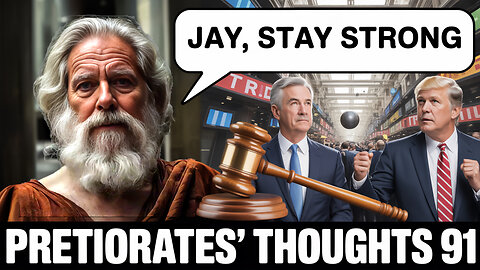 Pretiorates’ Thoughts 91– Jay, stay strong – even when thunder rumbles above