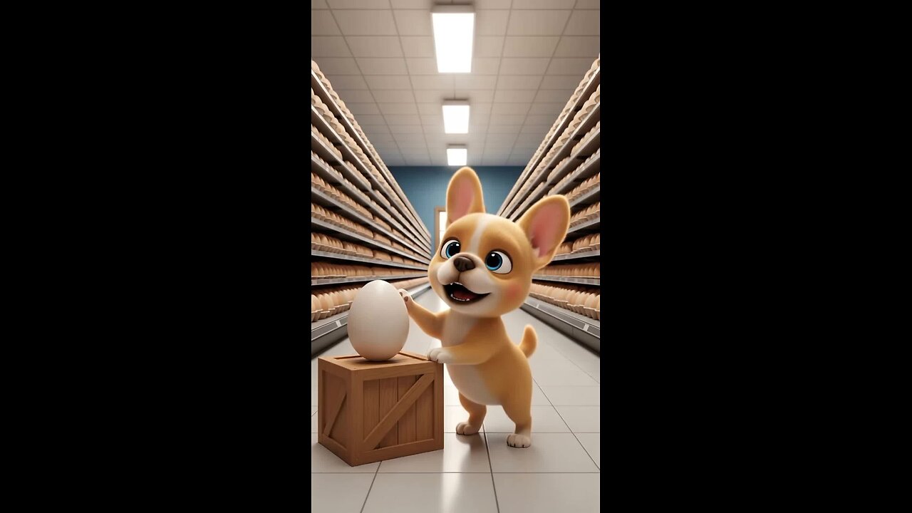 Frenchie buys a egg and it got hatch 🐣