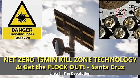 THE NET ZERO 15MIN KILL ZONE TECHNOLOGY AND GET THE FLOCK OUT! Santa Cruz