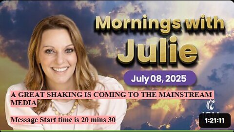 Julie Green subs A GREAT SHAKING IS COMING TO THE MAINSTREAM MEDIA