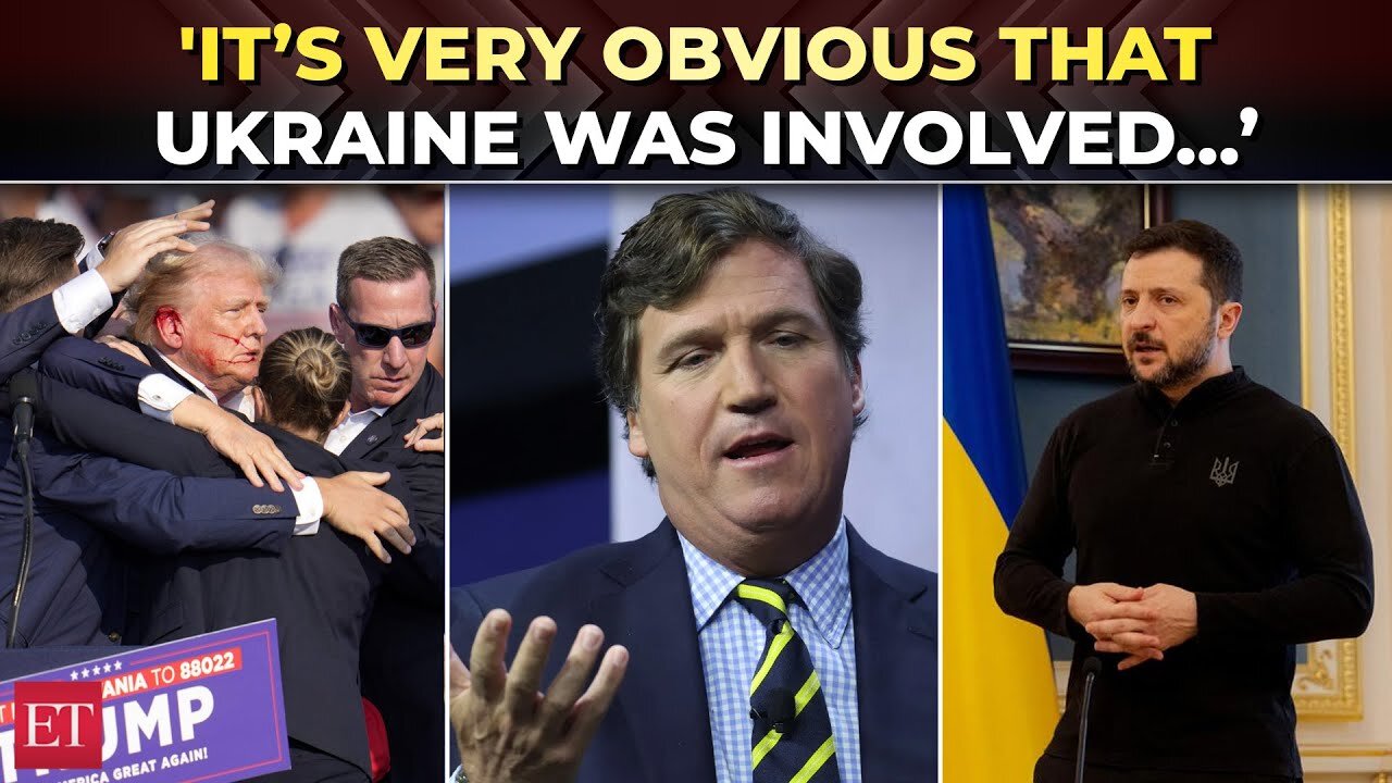 'Ukraine behind Trump assassination plot…': Tucker Carlson drops bombshell, 'exposes' shocking link