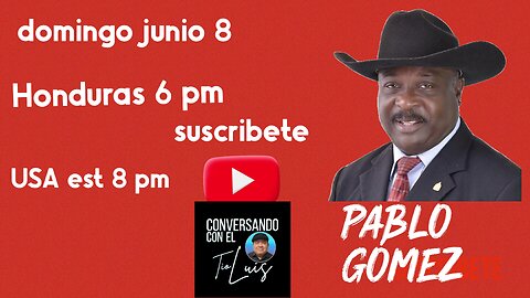 PABLO GOMEZ DESDE NEW YORK SUB COORDINADOR TRABAJANDO POR D-19 CON EL INGENIERO SALVADOR NASRRALLA