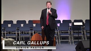 WHERE WAS GOD? Texas? 9-11-01? 10-7-23 Israel? Your Own Life, etc. Pastor Carl Gallups Preaches