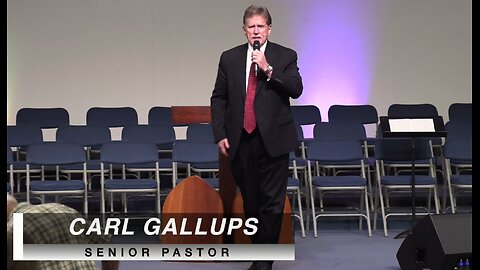 WHERE WAS GOD? Texas? 9-11-01? 10-7-23 Israel? Your Own Life, etc. Pastor Carl Gallups Preaches