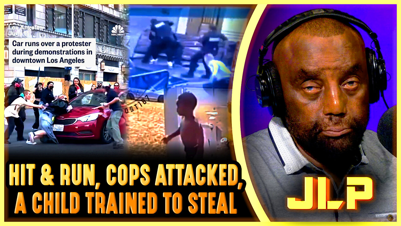 3 DISTURBING Videos: LA Protester Hit & Run, Knife Attack on Cops, and a TODDLER Thief! 😱