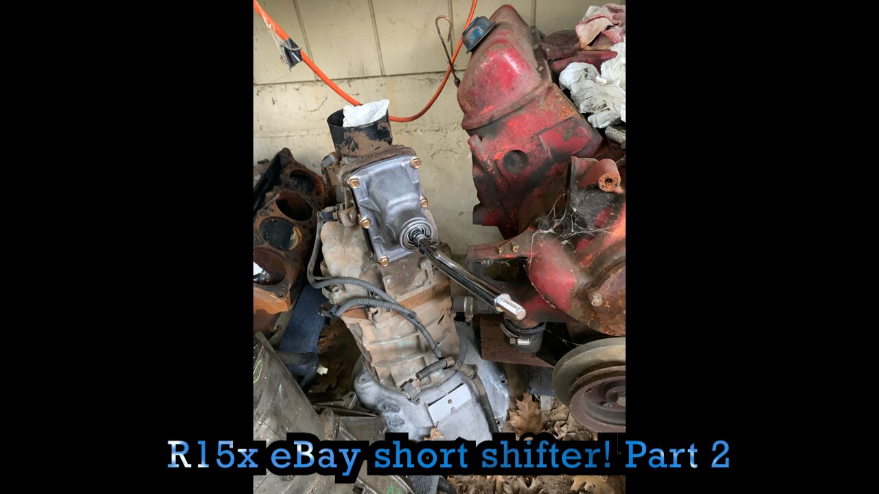 R15x Toyota Transmission Short Shifter part 2