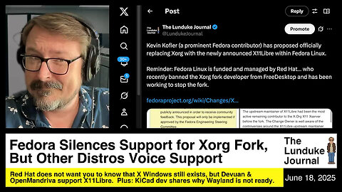 Fedora Silences Support for Xorg Fork, But Other Distros Voice Support