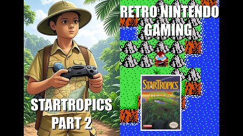 StarTropics part 2: Explore the Wild Tropics with BrightGaming playing a classic NES Nintendo game
