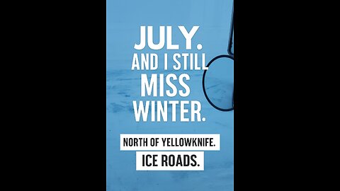 ❄ July. And I still miss winter.