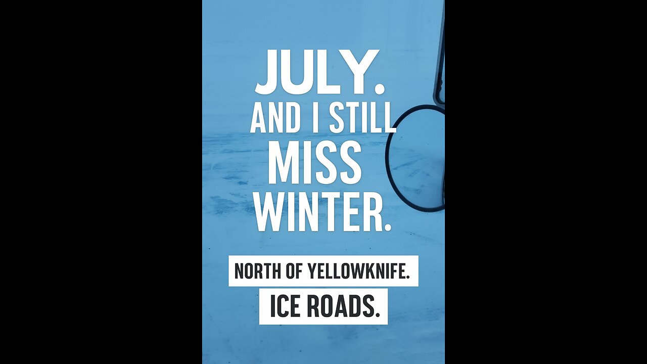 ❄ July. And I still miss winter.