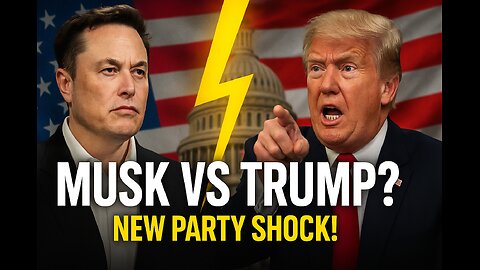 Elon Musk Vs Donald Trump | Musk new political party