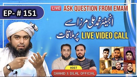 151-Episode : Ask Questions From Engineer Muhammad Ali Mirza on Live Video Call