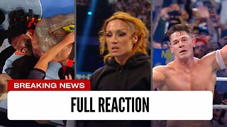 Roman Reigns Leaves In Stretcher, Cena Hits A New Level, Becky Lynch And Seth Rollins Stun