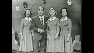 Perry Como And The Fontaine Sisters ~ Silver and Gold (1952) Highlights