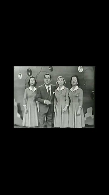 Perry Como And The Fontaine Sisters ~ Silver and Gold (1952) Highlights