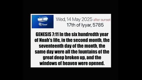 New Movie "WEAPONS" shows RAPTURE on Israel´s 77th Birthday!!! Wednesday May 14, 2025!!!