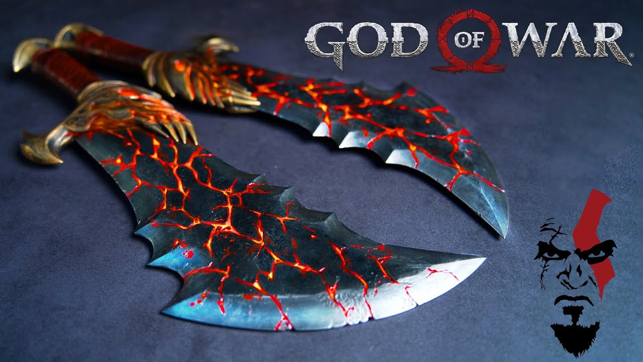 God of War! Forging the Sharpest Blades of Chaos with LAVA using more than 2000 hours