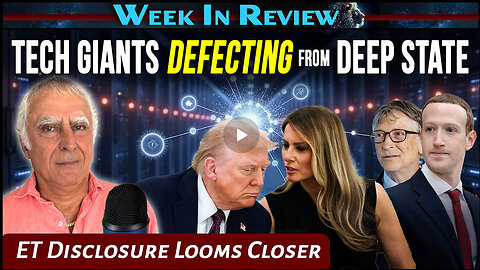 Tech Giants Defecting from Deep State, ET Disclosure Looms Closer