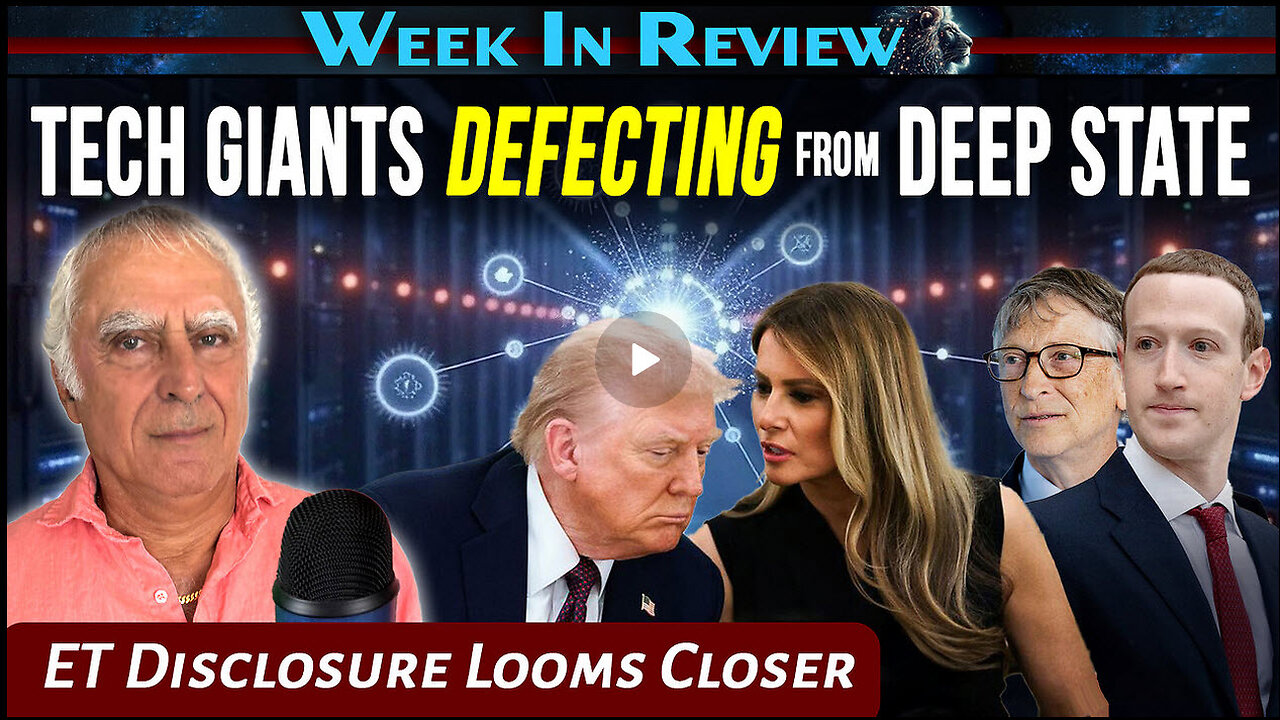 Tech Giants Defecting from Deep State, ET Disclosure Looms Closer