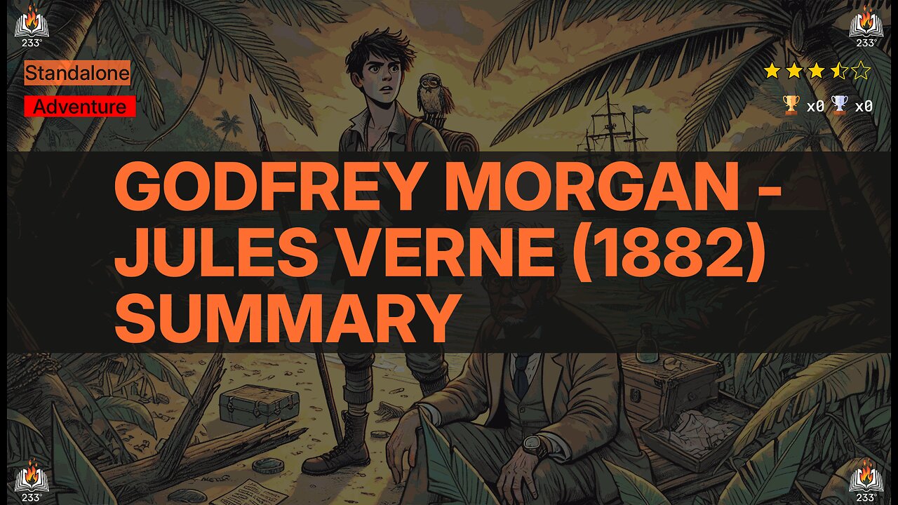 Godfrey Morgan - Jules Verne (1882) Summary