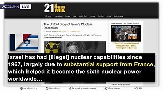 Echoes of World War I: Secret Pacts, Nuclear Lies and the Targeting of Truth | UK Column News